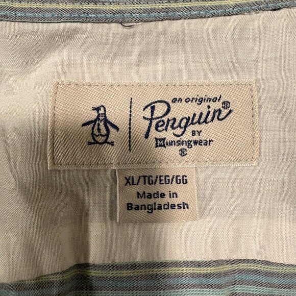 Original Penguin Button Up NWT XL - Picture 2 of 4